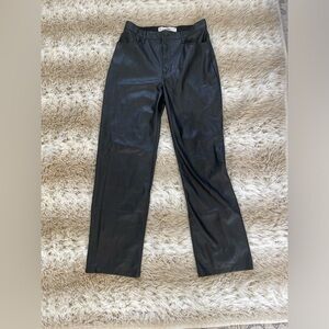 Hollister Leather Pants